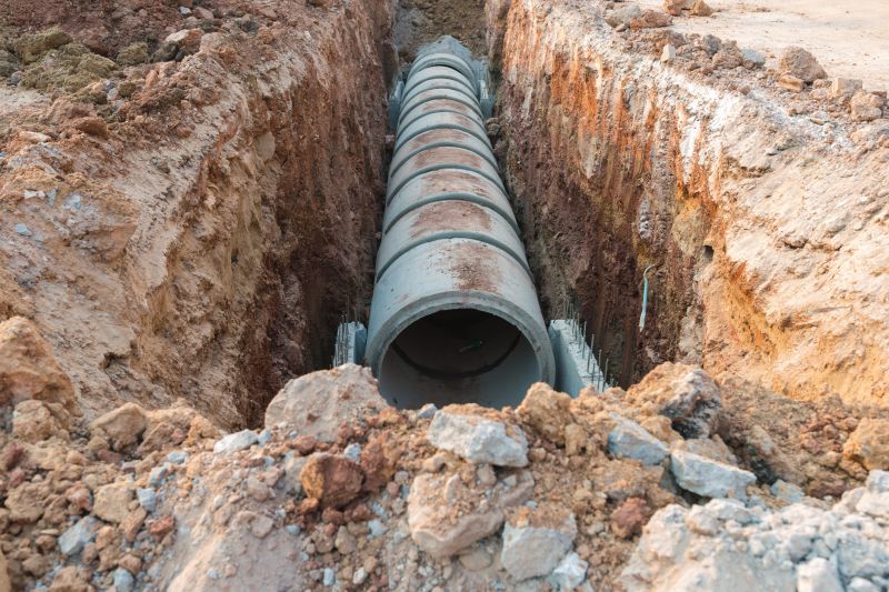 Spring Sewer Installation